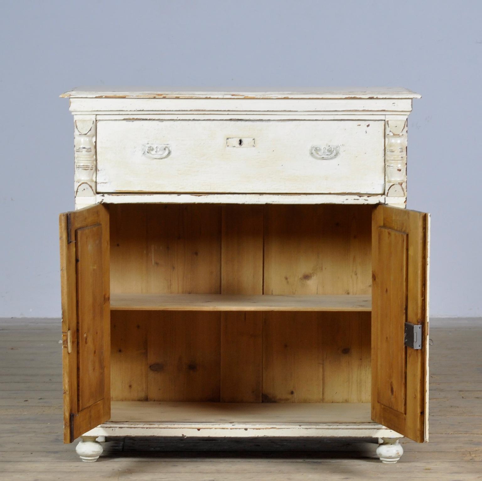 Painted Pine dresser, 1910s For Sale