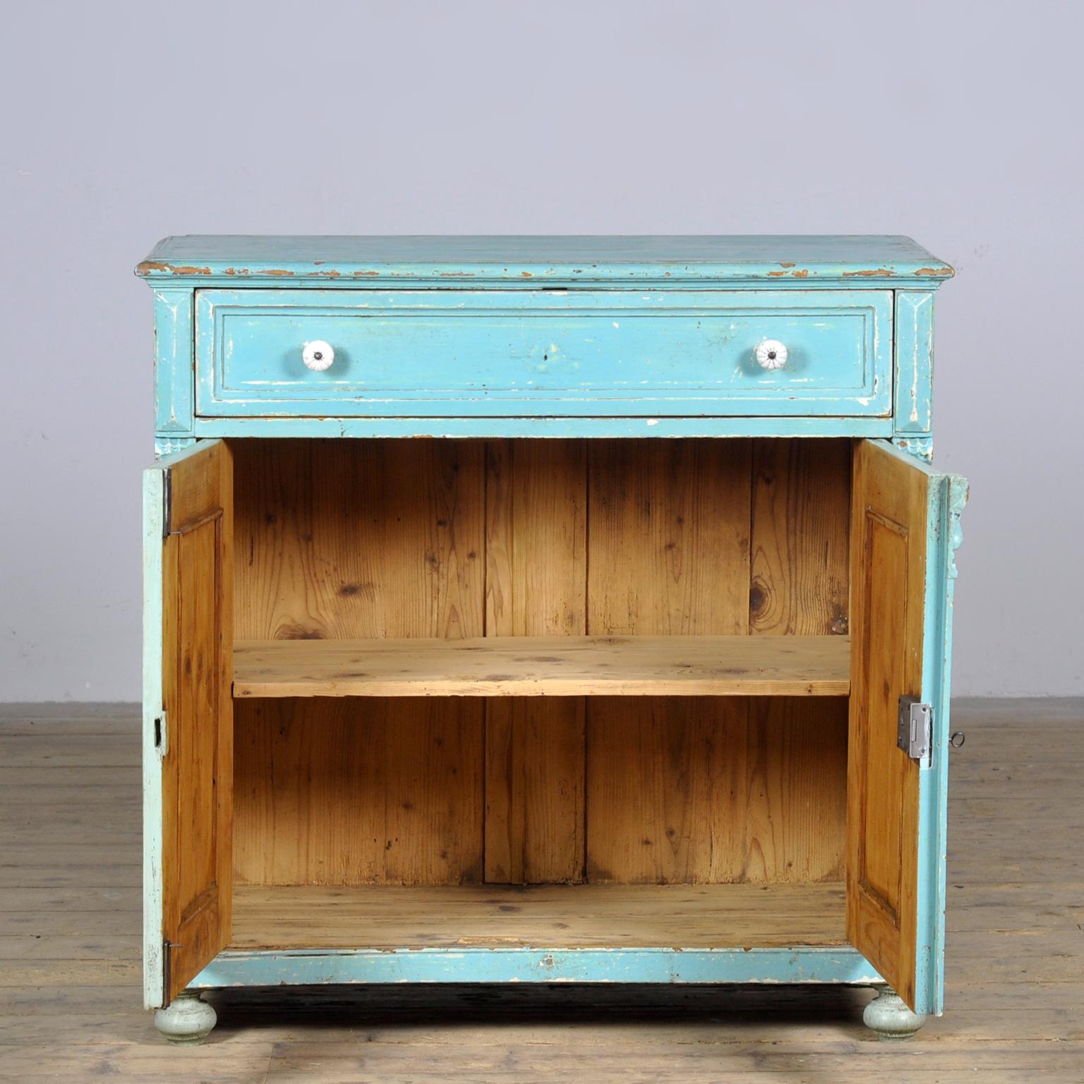 Painted Pine dresser, 1910s For Sale