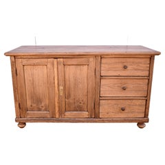 Pine Dresser Base with Two Doors and Three Drawers
