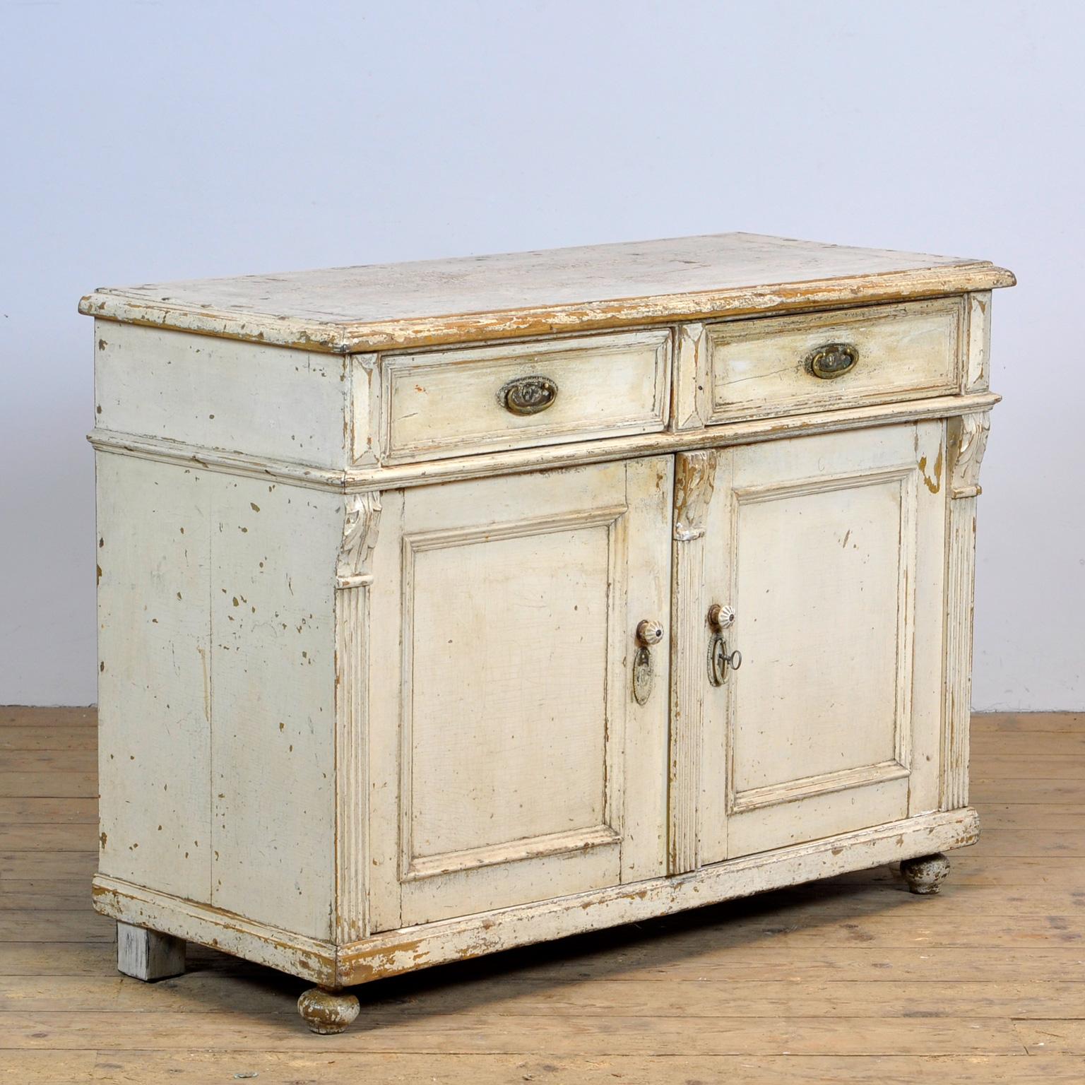 Rustic Pine Dresser, Circa 1900