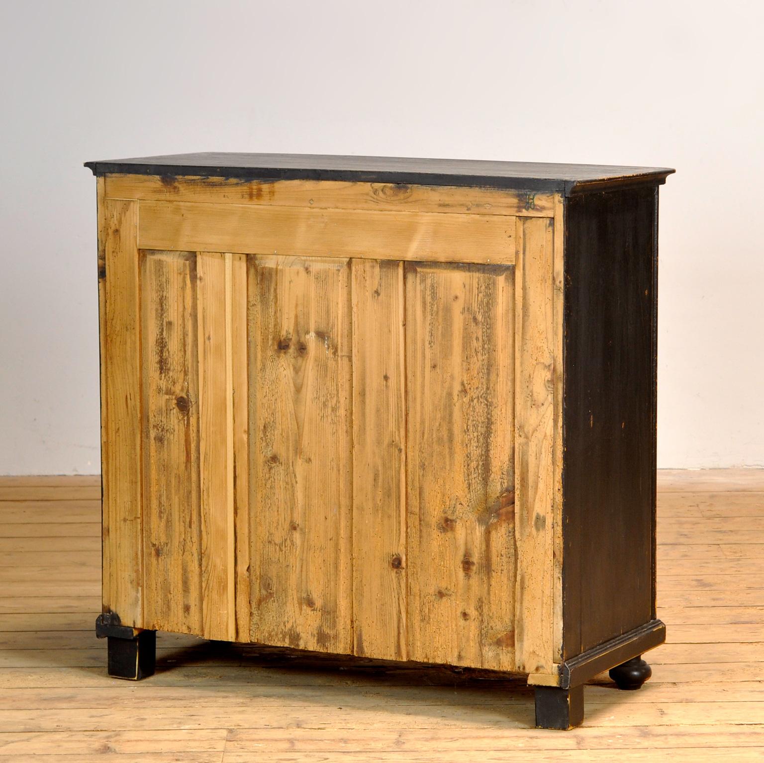 Pine dresser with 4 drawers, 1910 8