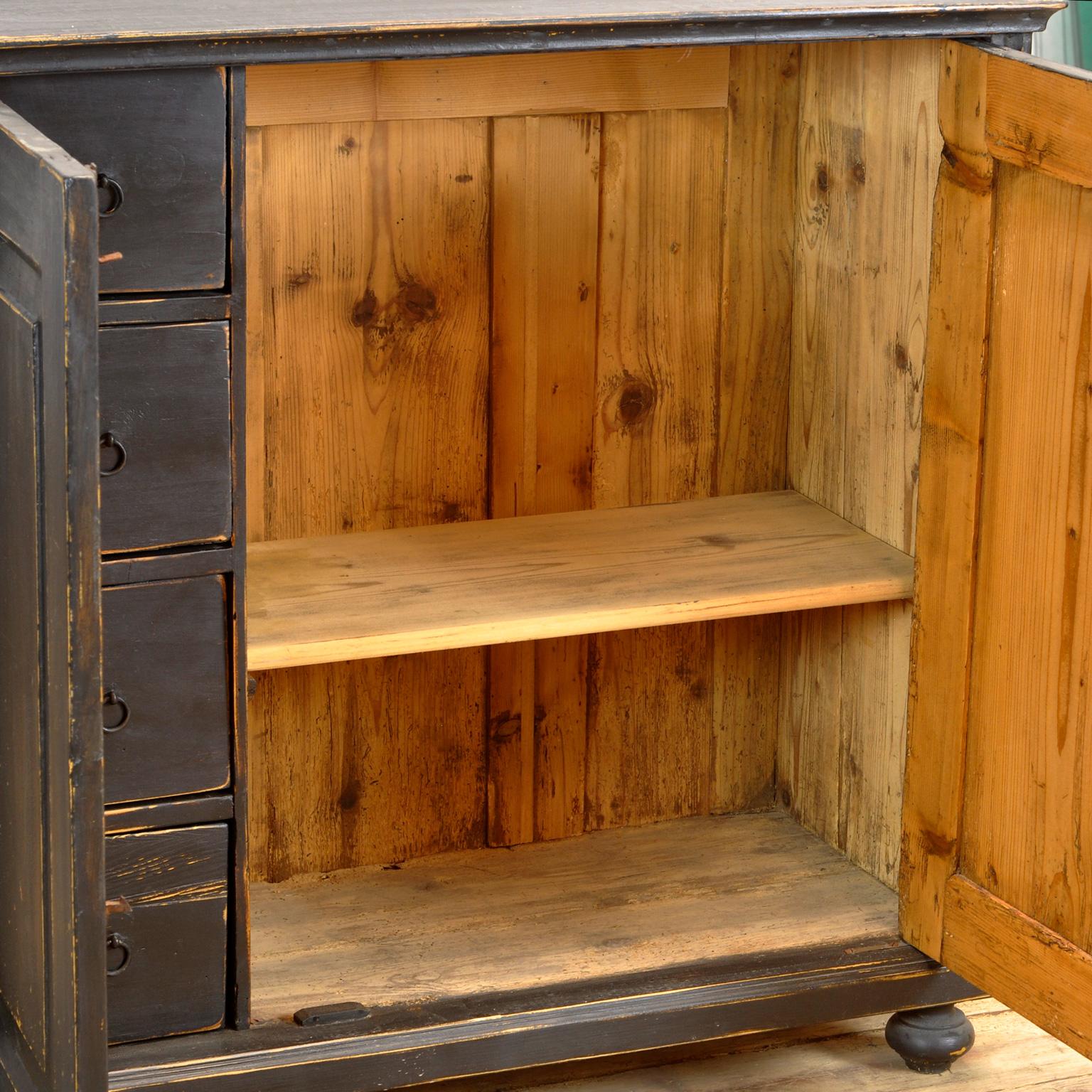 Pine dresser with 4 drawers, 1910 In Good Condition In Amsterdam, Noord Holland