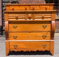 Pine Empire Gentleman's Chest of Drawers