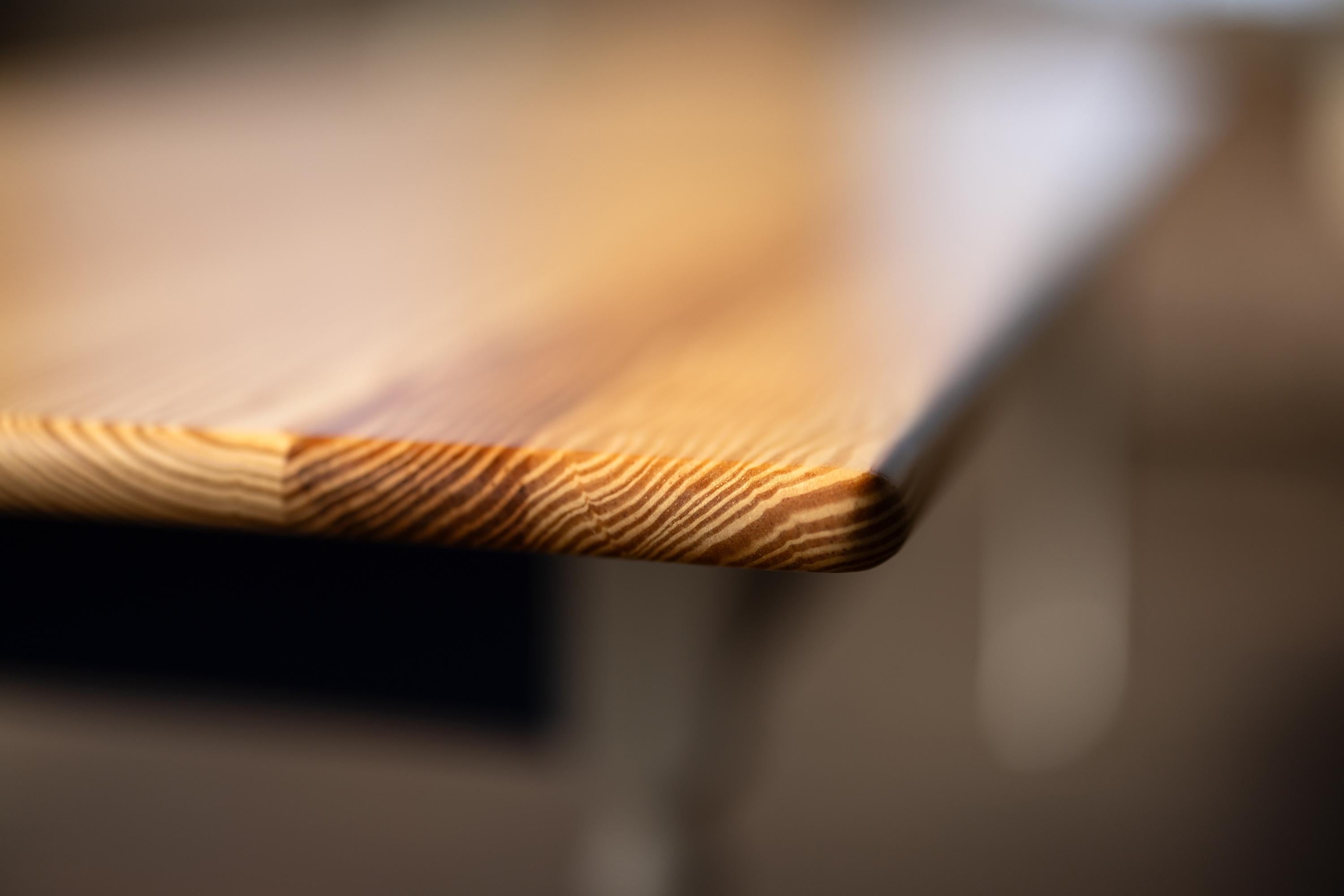 Table de ferme en pin avec pieds tournés par Alabama Sawyer 8' Long En stock Neuf - En vente à Birmingham, AL