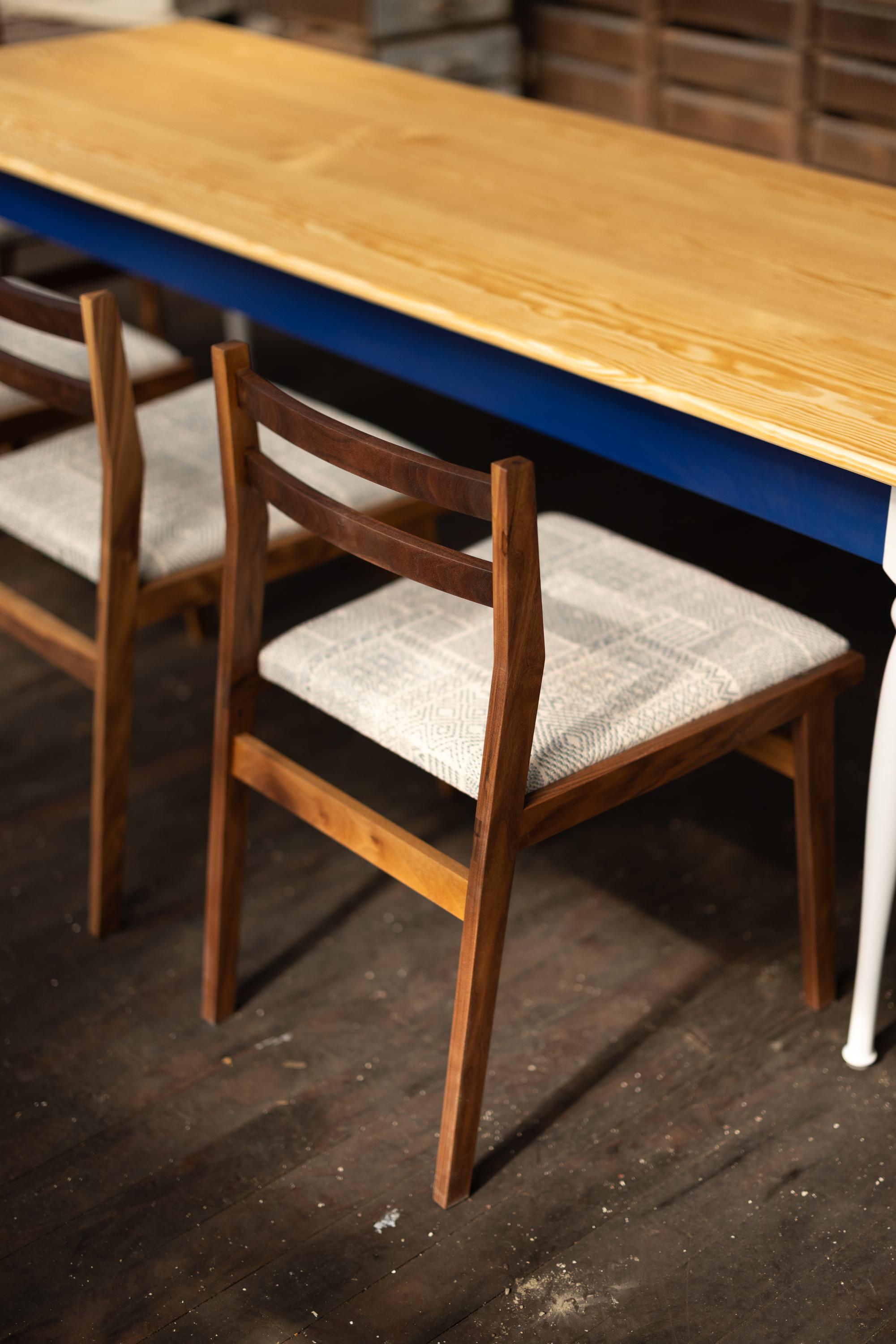 Table de ferme en pin avec pieds tournés par Alabama Sawyer 8' Long En stock en vente 1