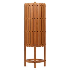Stehlampe aus Kiefer, Schwedische Modernität, 1960er Jahre