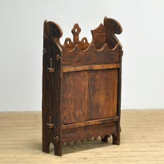 Pine Folk Art Cabinet, circa 1920