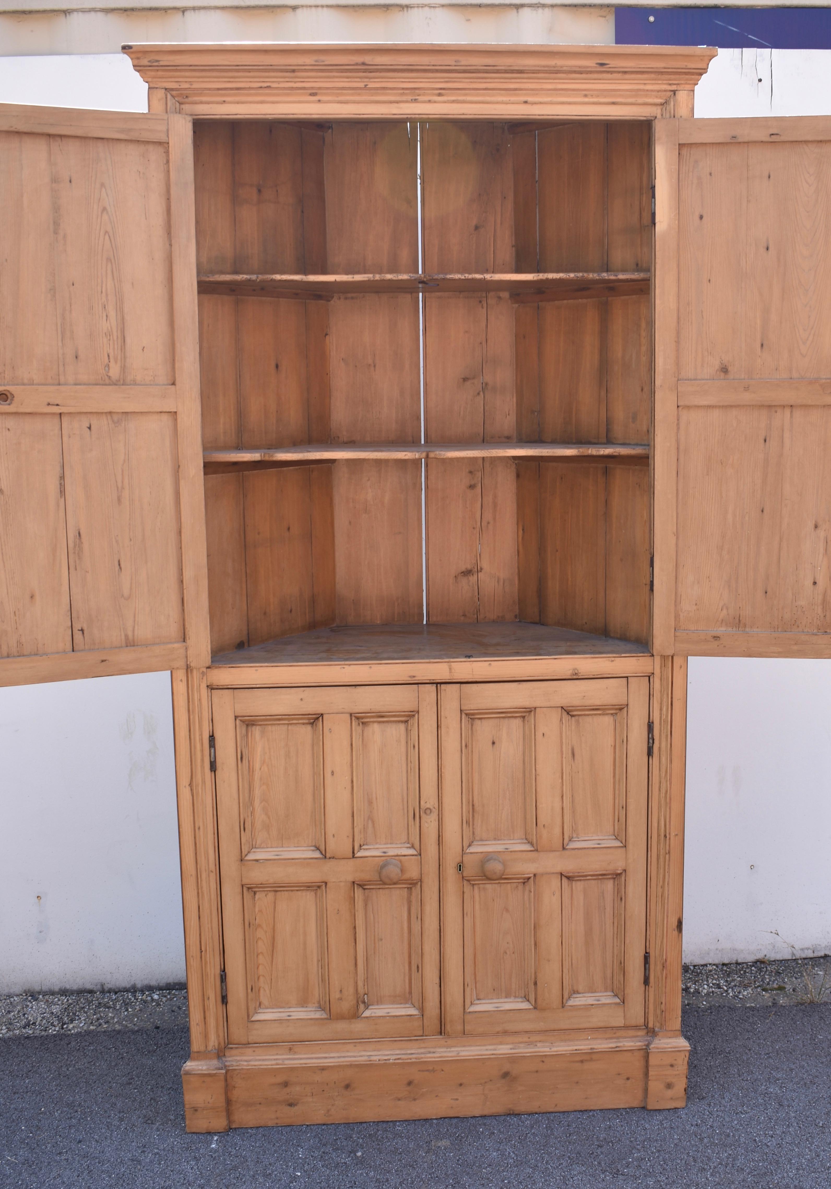 Armario Esquinero Cuatro Puertas Pino en venta 7