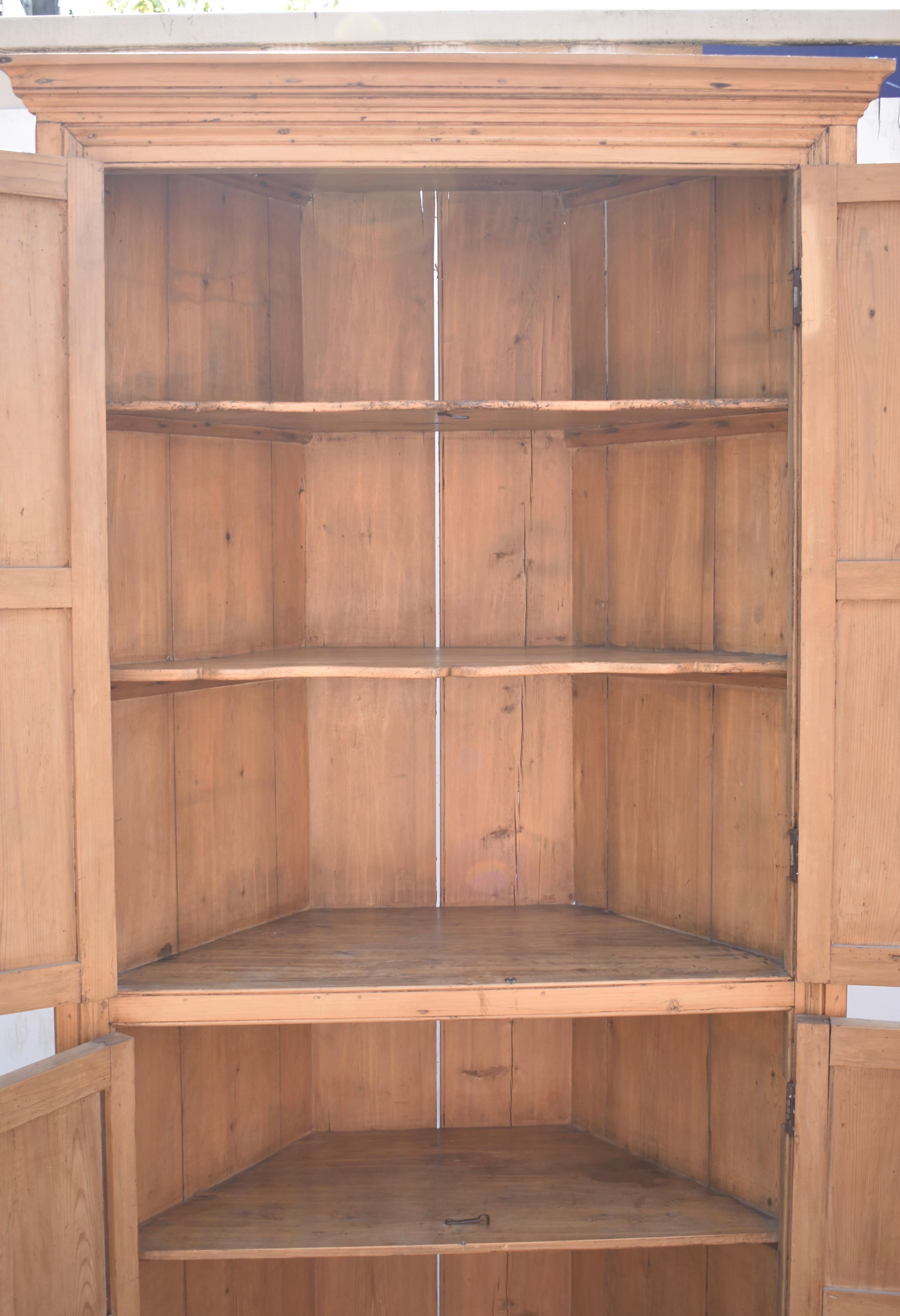 Armario Esquinero Cuatro Puertas Pino en venta 12