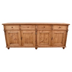 Pine Four Door Four Drawer Sideboard