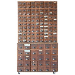 Pine Hardware Cabinet
