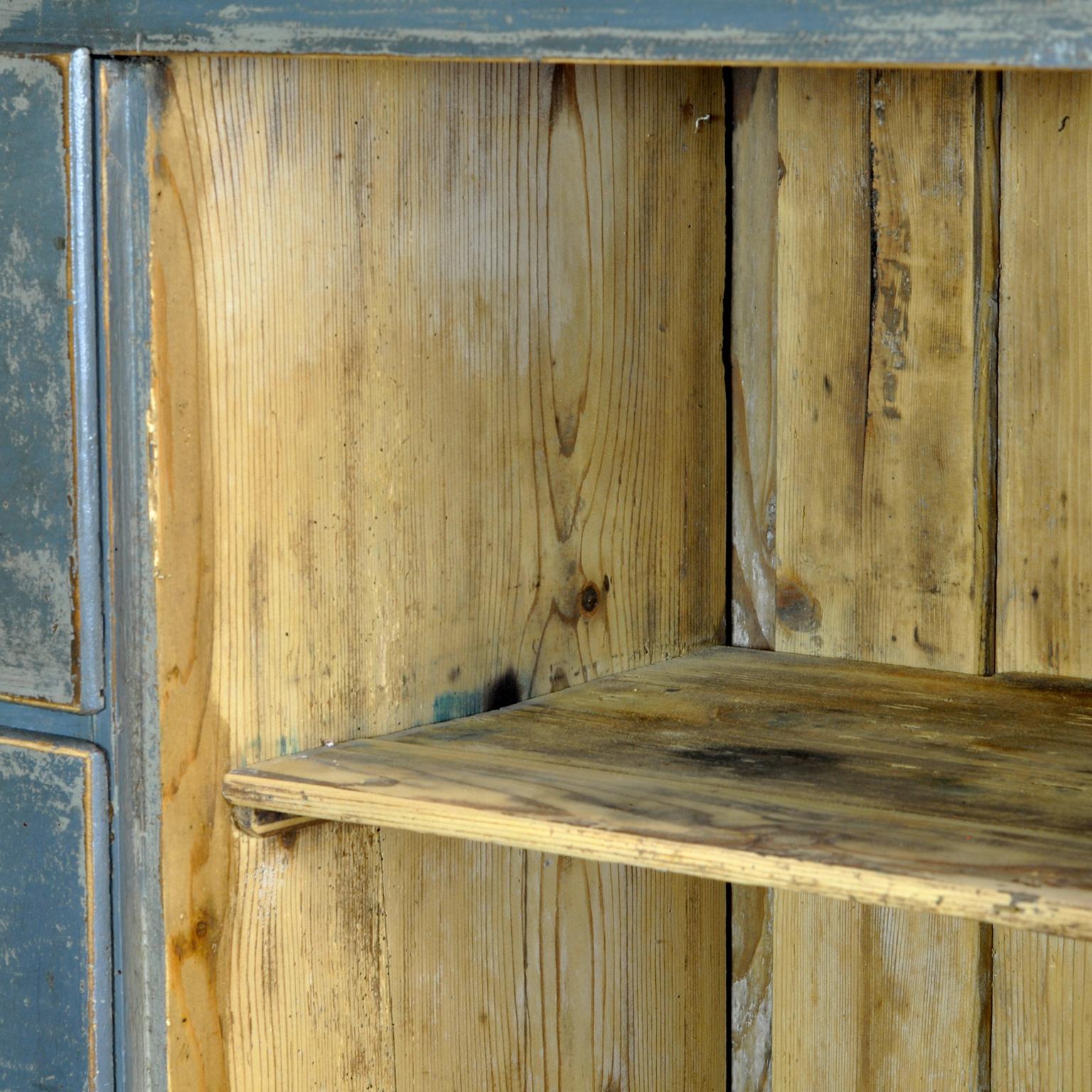 Pine House Keepers Cupboard with Drawers, 1930's 2