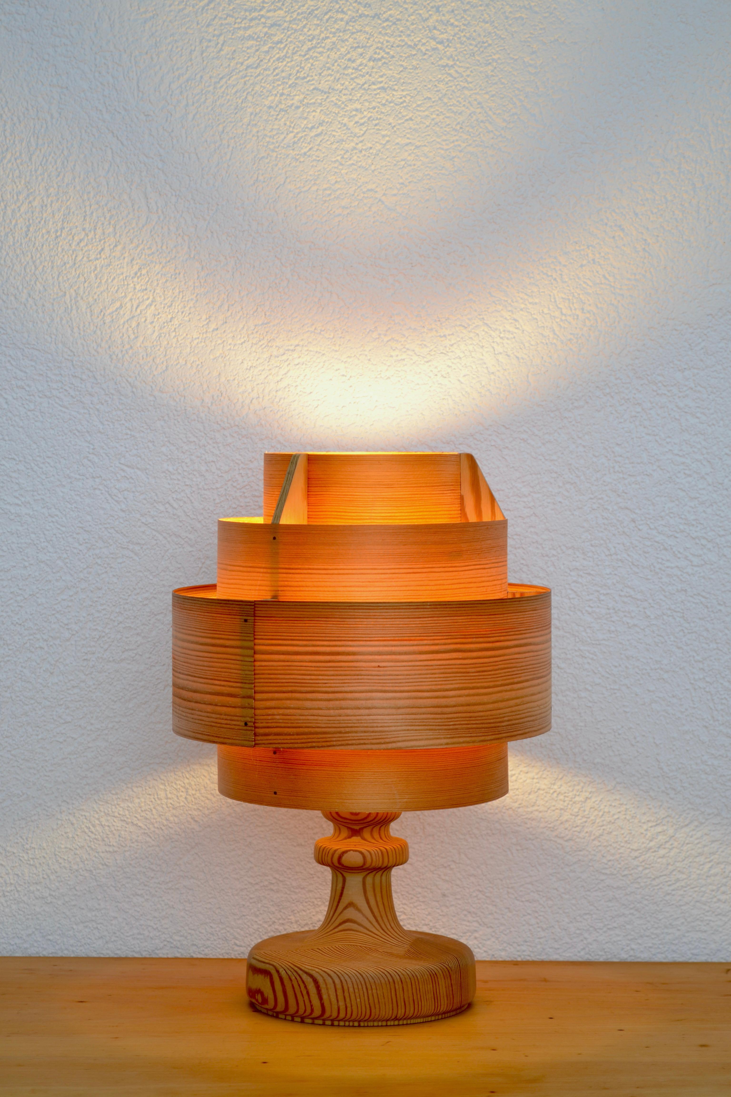 Lámpara de pino, Hans-Agne Jakobsson, AB Ellysett Markaryd, Suecia, 1970 en venta 4