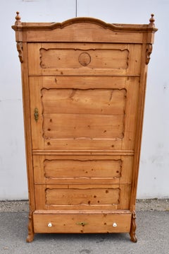 Armoire à une porte de style Louis-Philippe