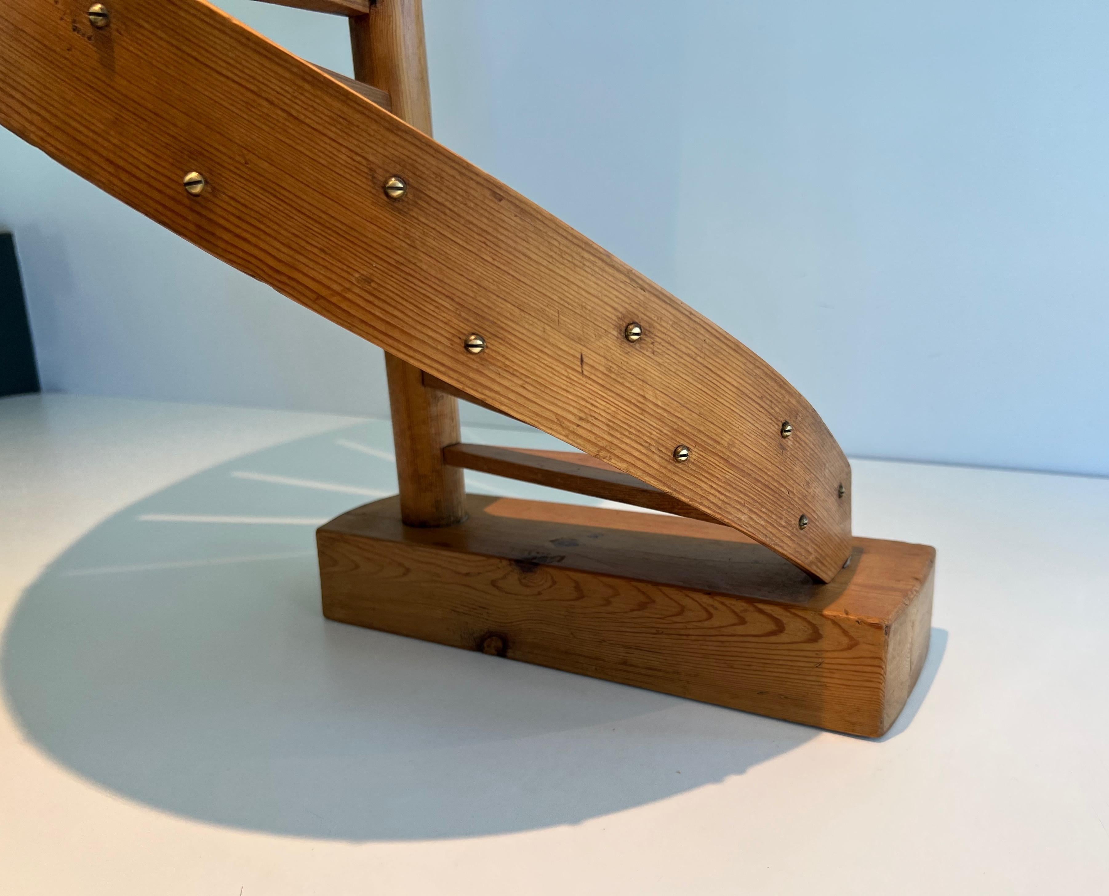 Master-Treppe aus Kiefer  im Angebot 5