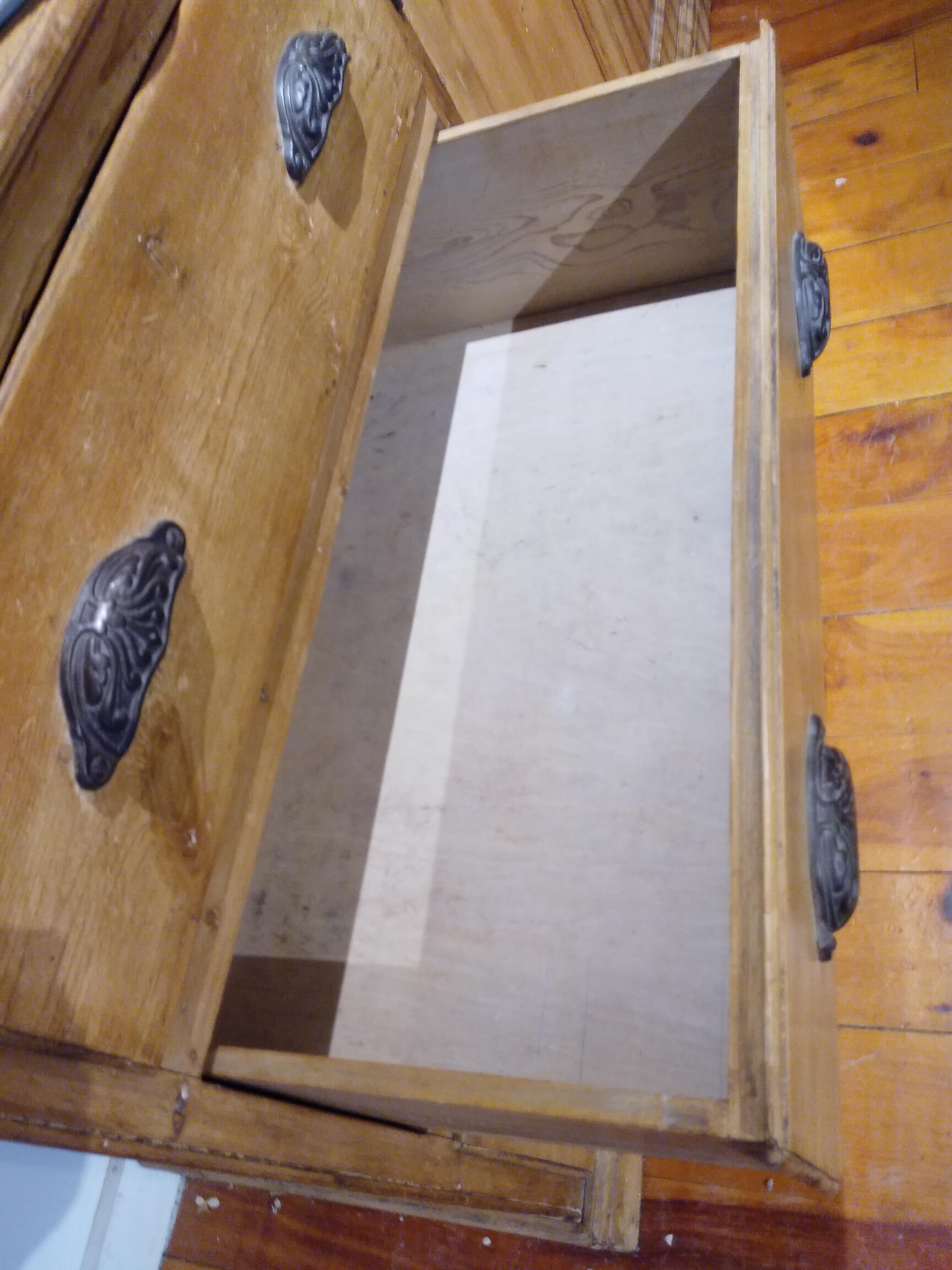 Pine Multi-Drawer Dresser Base 2