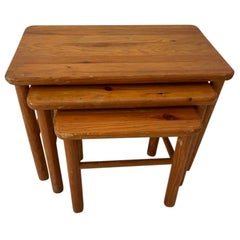 Pine Nesting Tables
