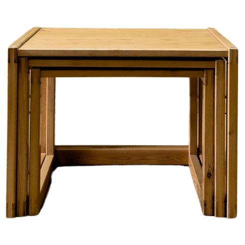 Pine Nesting Tables