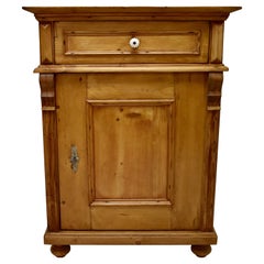 Pine One Door Dresser Base