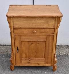 Pine One Door Lift-Top Dresser Base