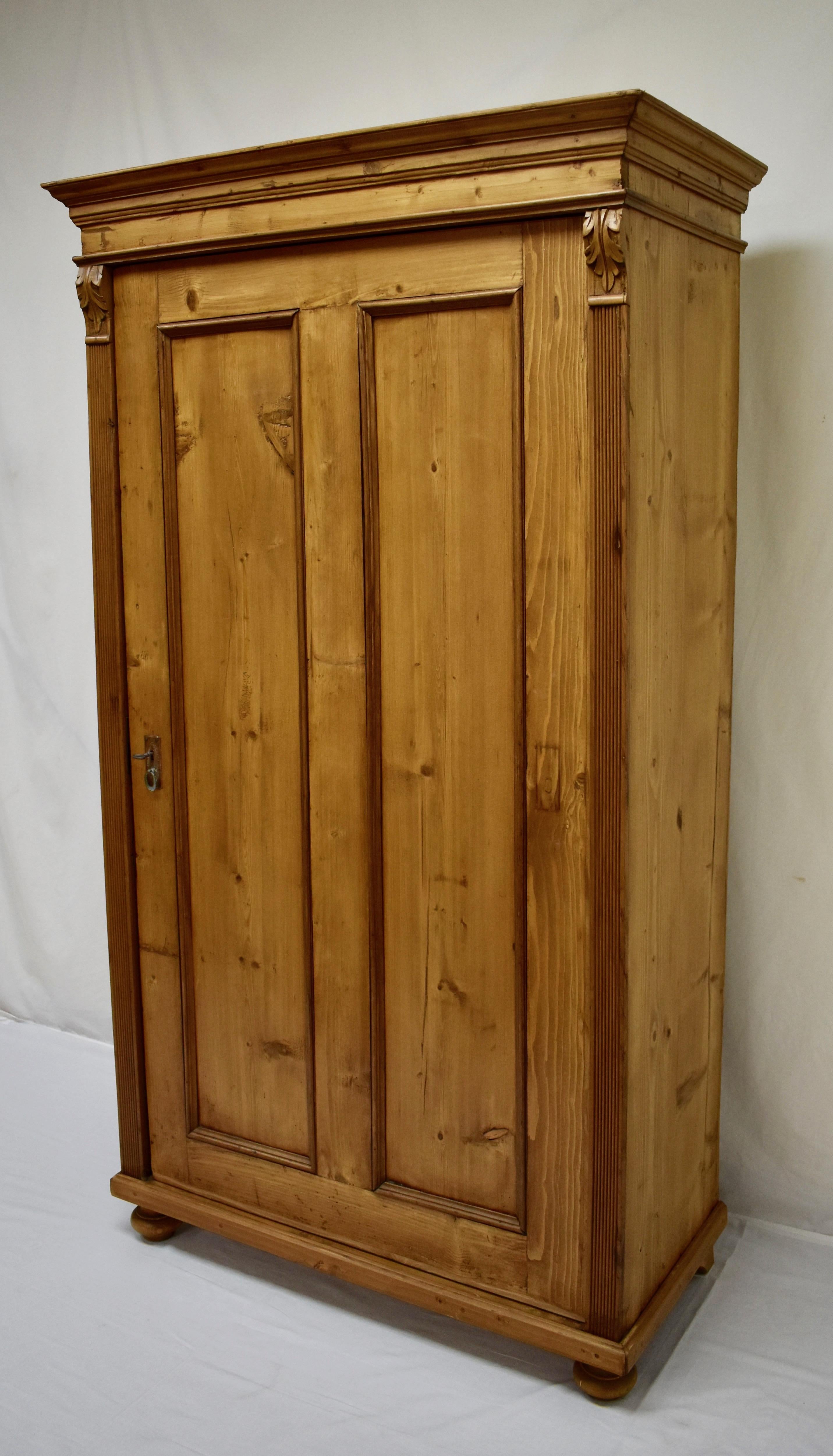 pine storage cupboard