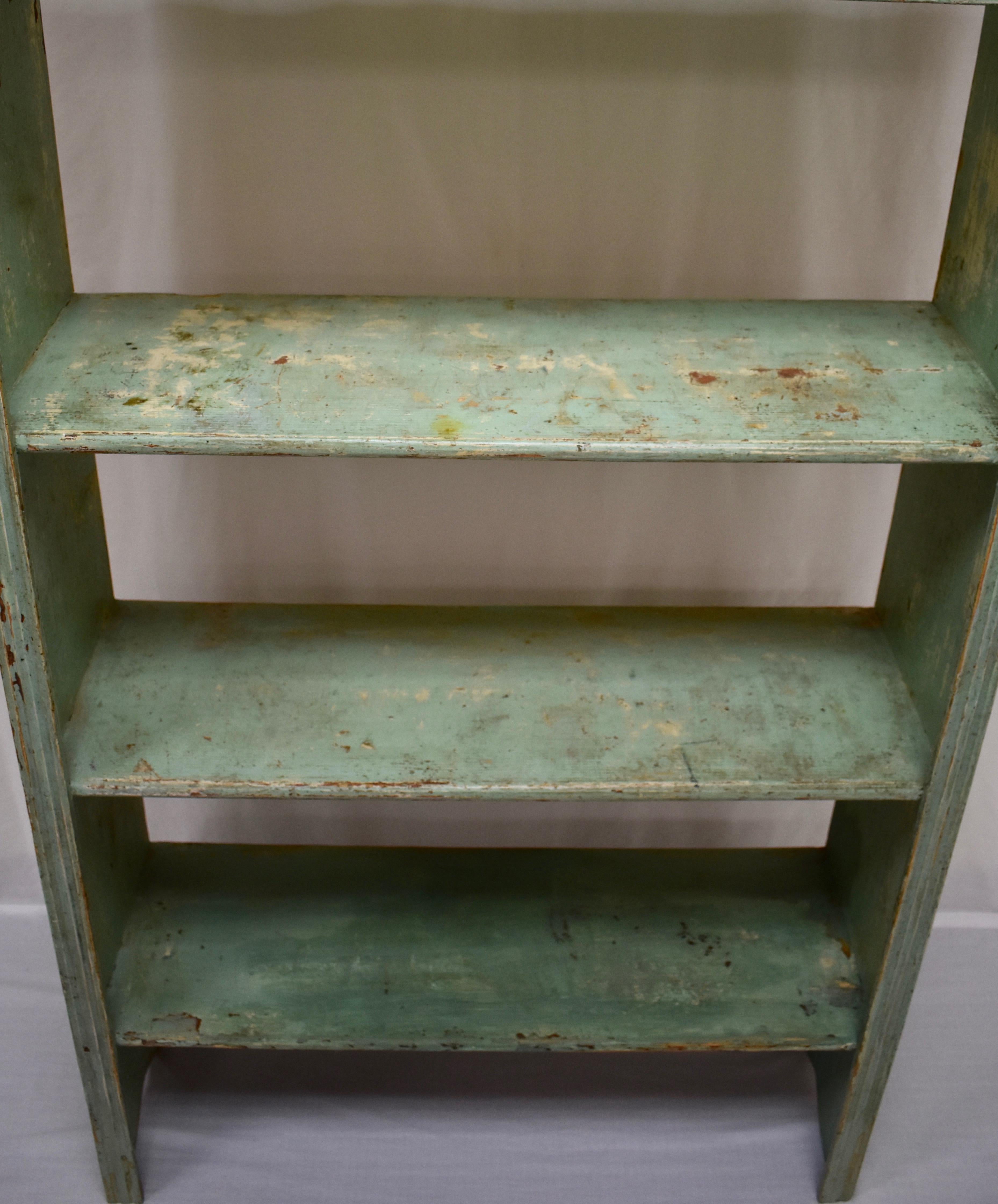 Pine Painted Utility Shelf or Bookshelf 2