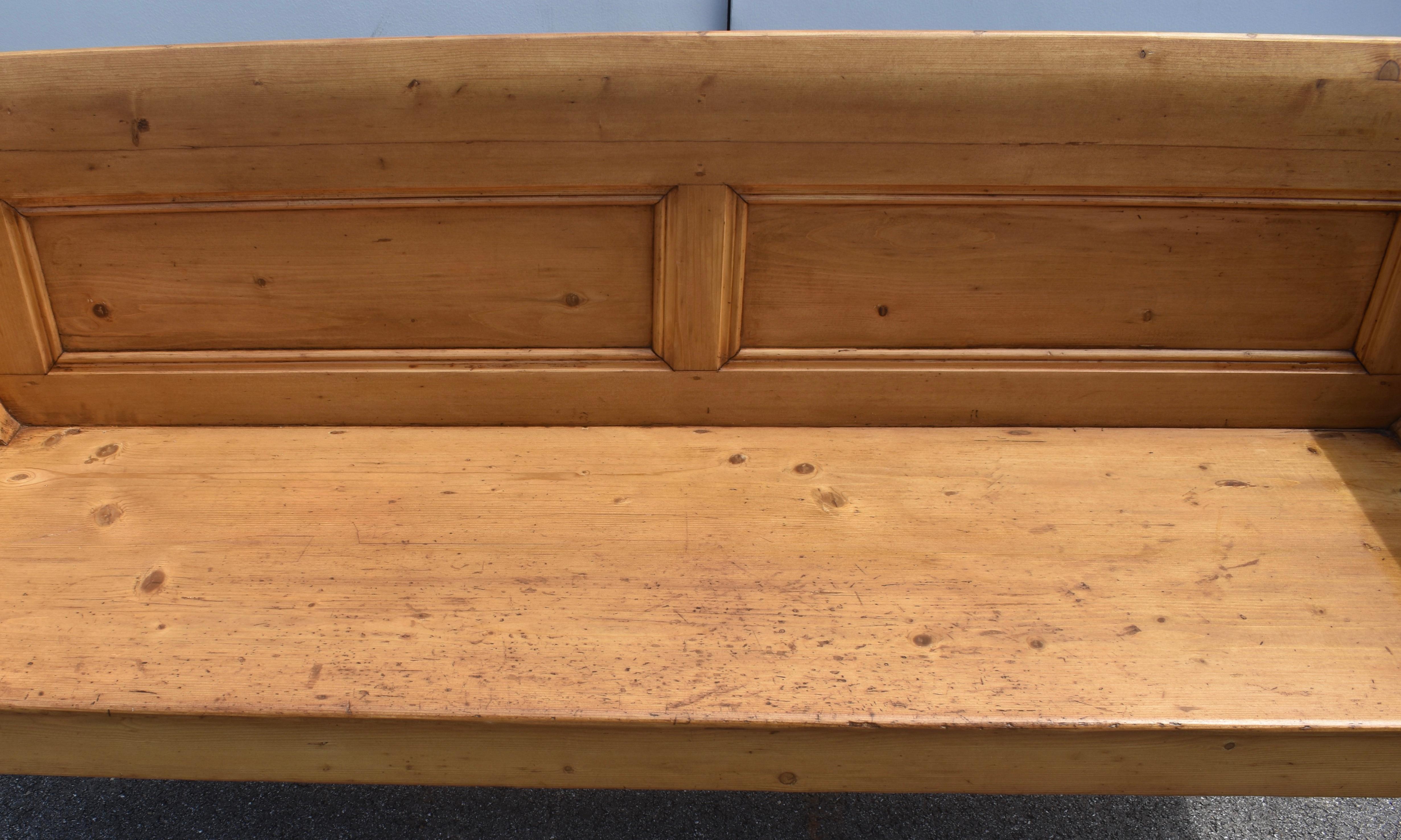 Banco o banqueta de madera de pino en venta 5