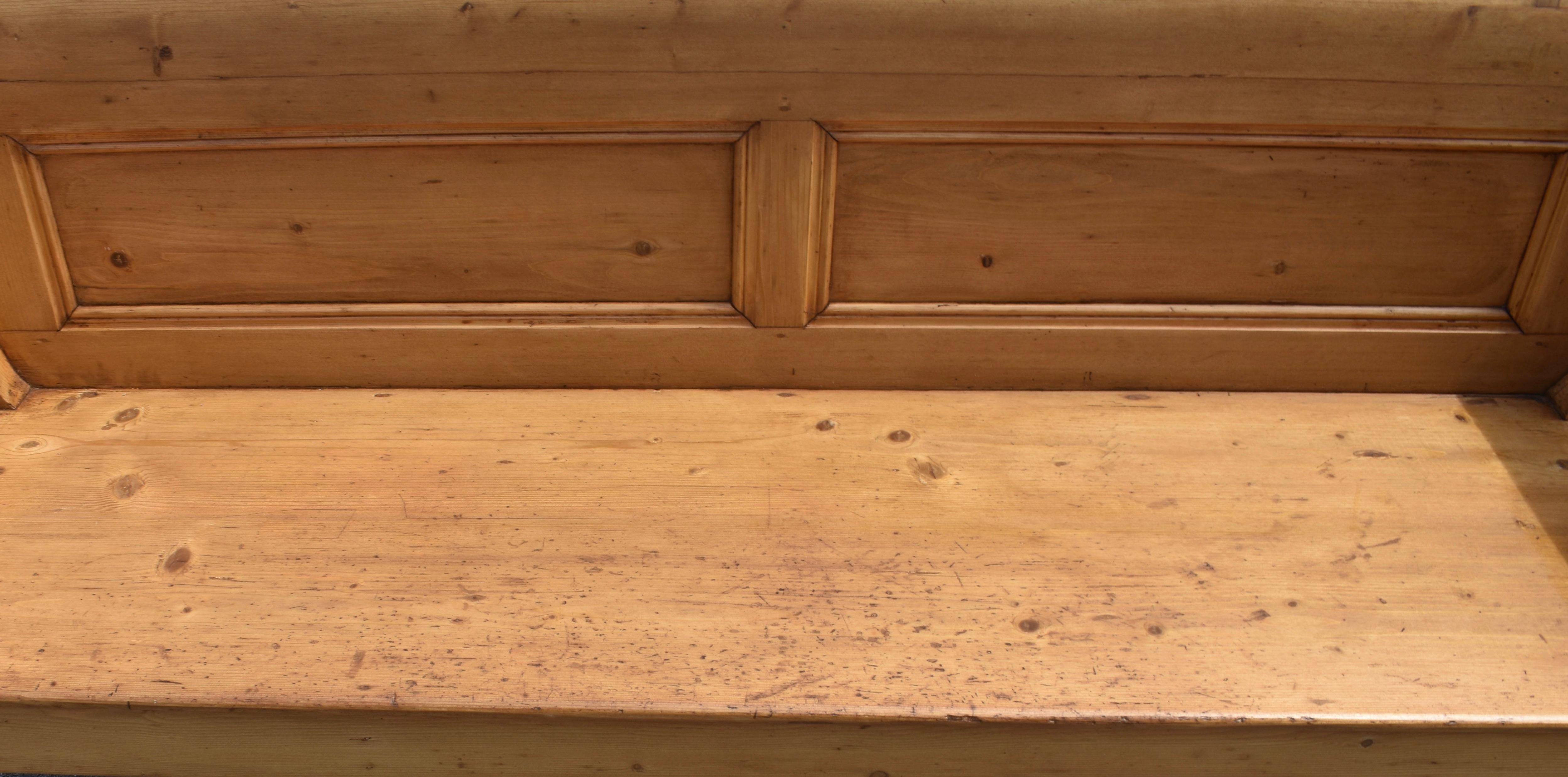 Banco o banqueta de madera de pino en venta 6