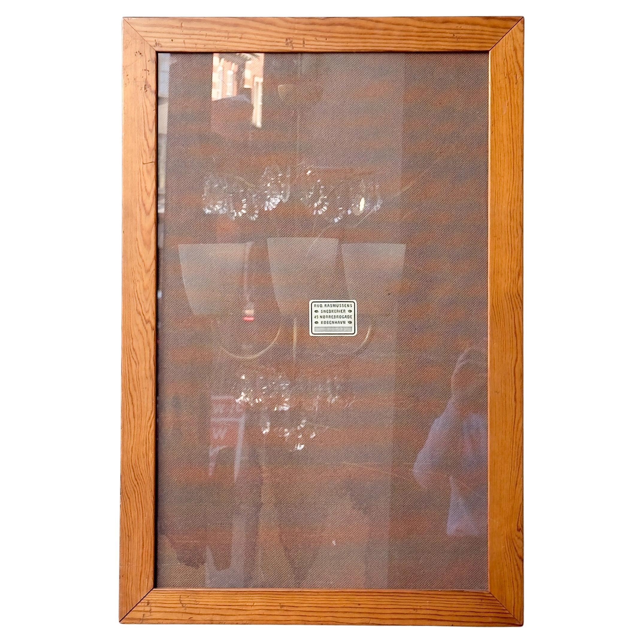 Pine Picture Frame Mogens Koch & Rud Rasmussen Denmark, 1940s en venta