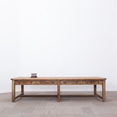 Pine Prep Table, Circa 1800.