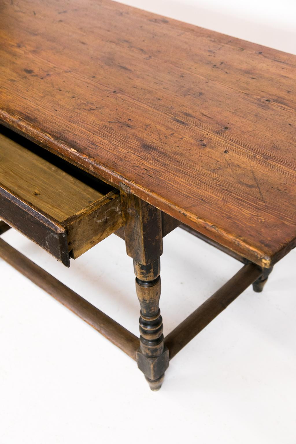 Pine Russian Tavern Table For Sale 1