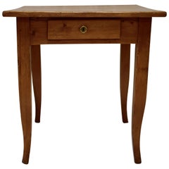 Used Pine Sabre Leg Writing Table