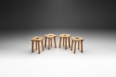 Pine Sauna Stools for Finnsauna Lagerholm, Finland 1950s