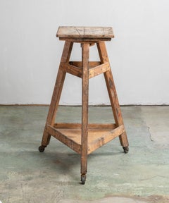 Pine Sculpture Stand, America, circa 1890