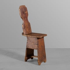 Set of Ten Primitive Chairs