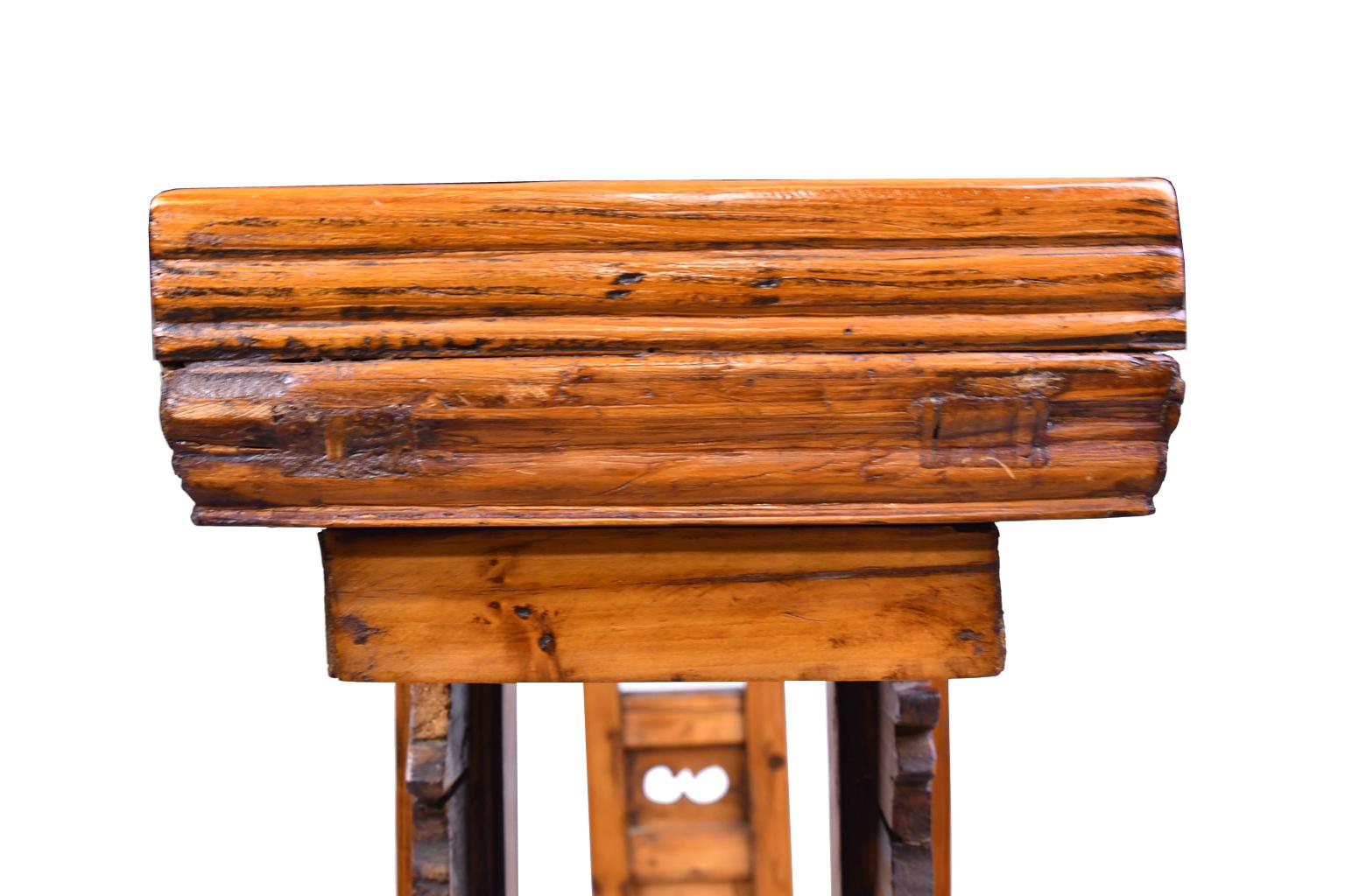 Altartisch aus Ulmenholz und Kiefernholz aus Shanxi, China, 20. Jahrhundert im Angebot 7