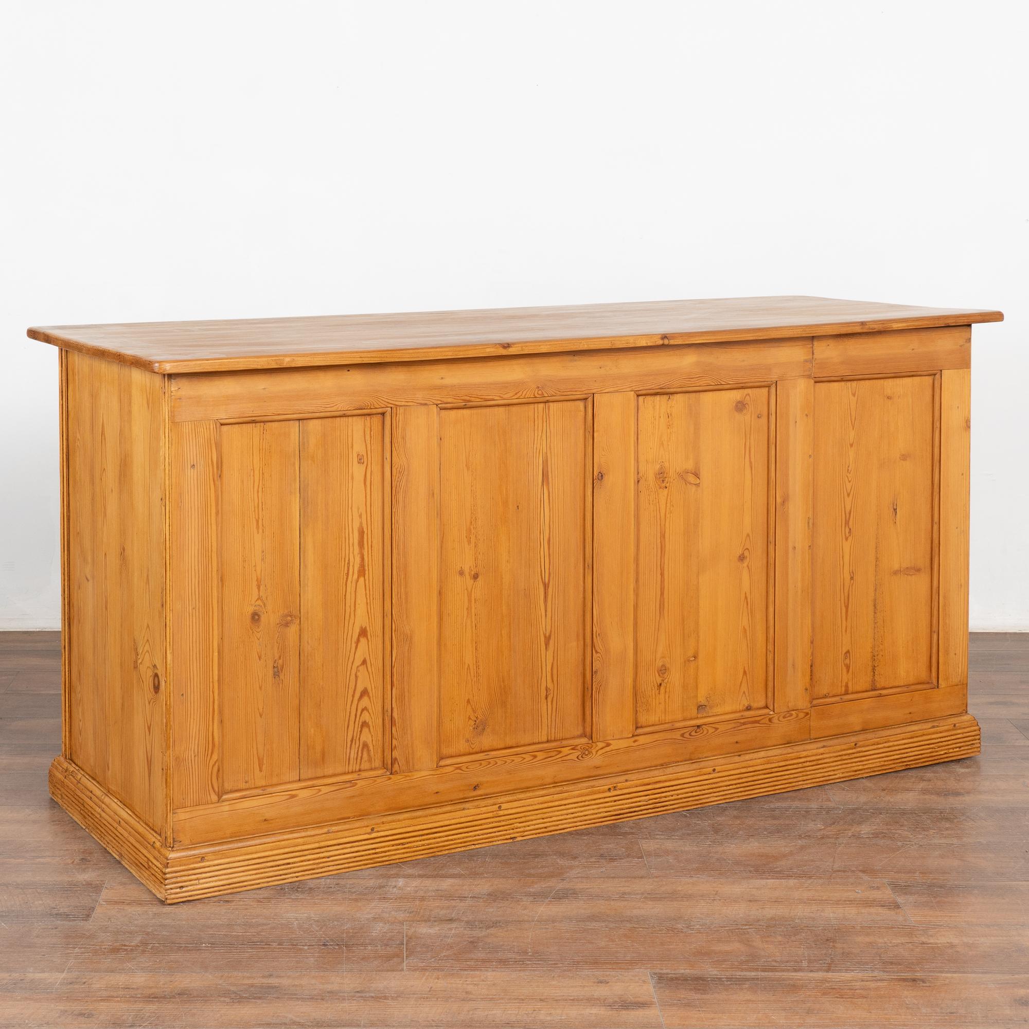 Pine Shop Counter Sideboard Kitchen Island, Denmark circa 1890 7