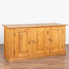 Pine Shop Counter Sideboard Kitchen Island, Denmark circa 1890