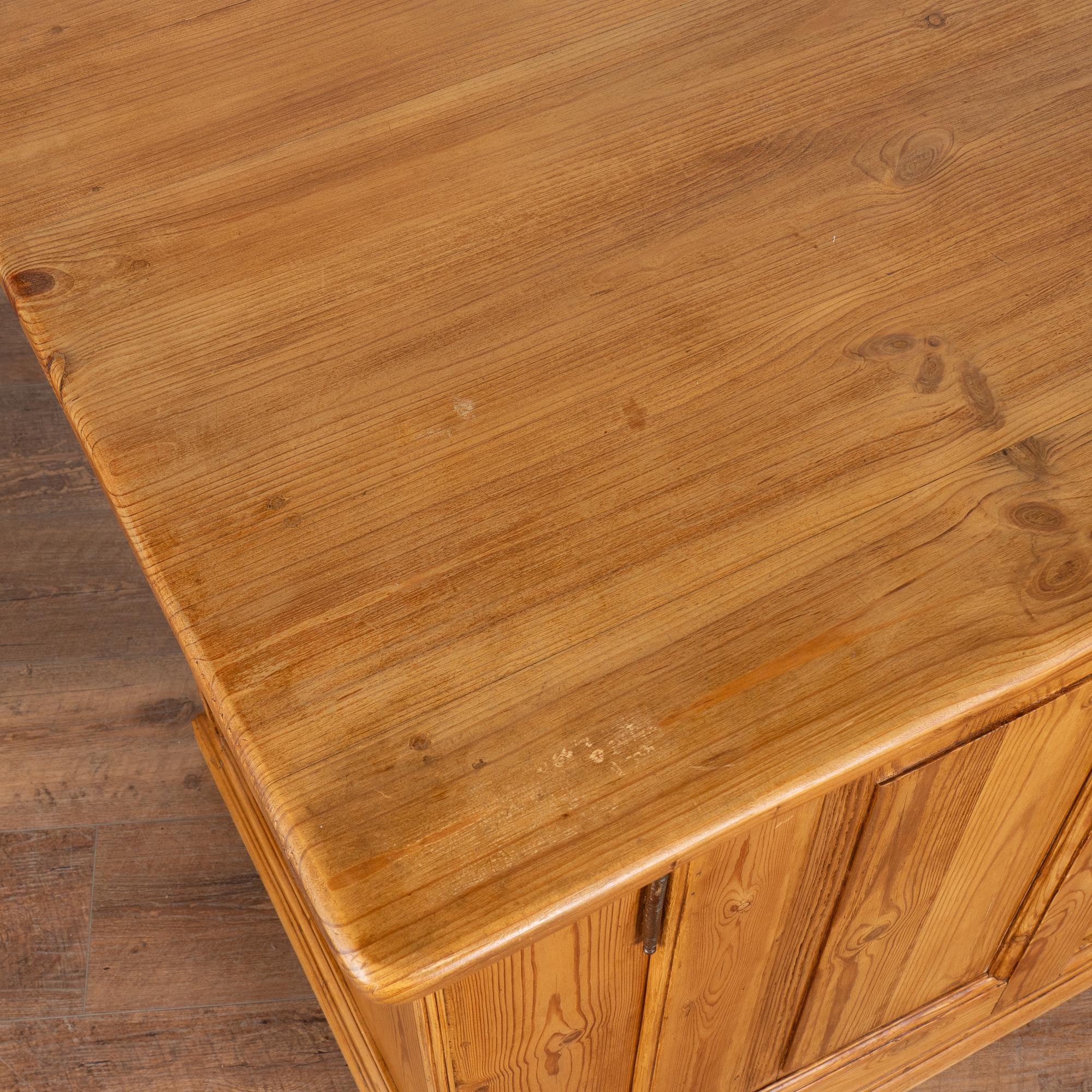 Pine Shop Counter Sideboard Kitchen Island, Denmark circa 1890 2