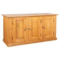 Pine Shop Counter Sideboard Kitchen Island, Denmark circa 1890