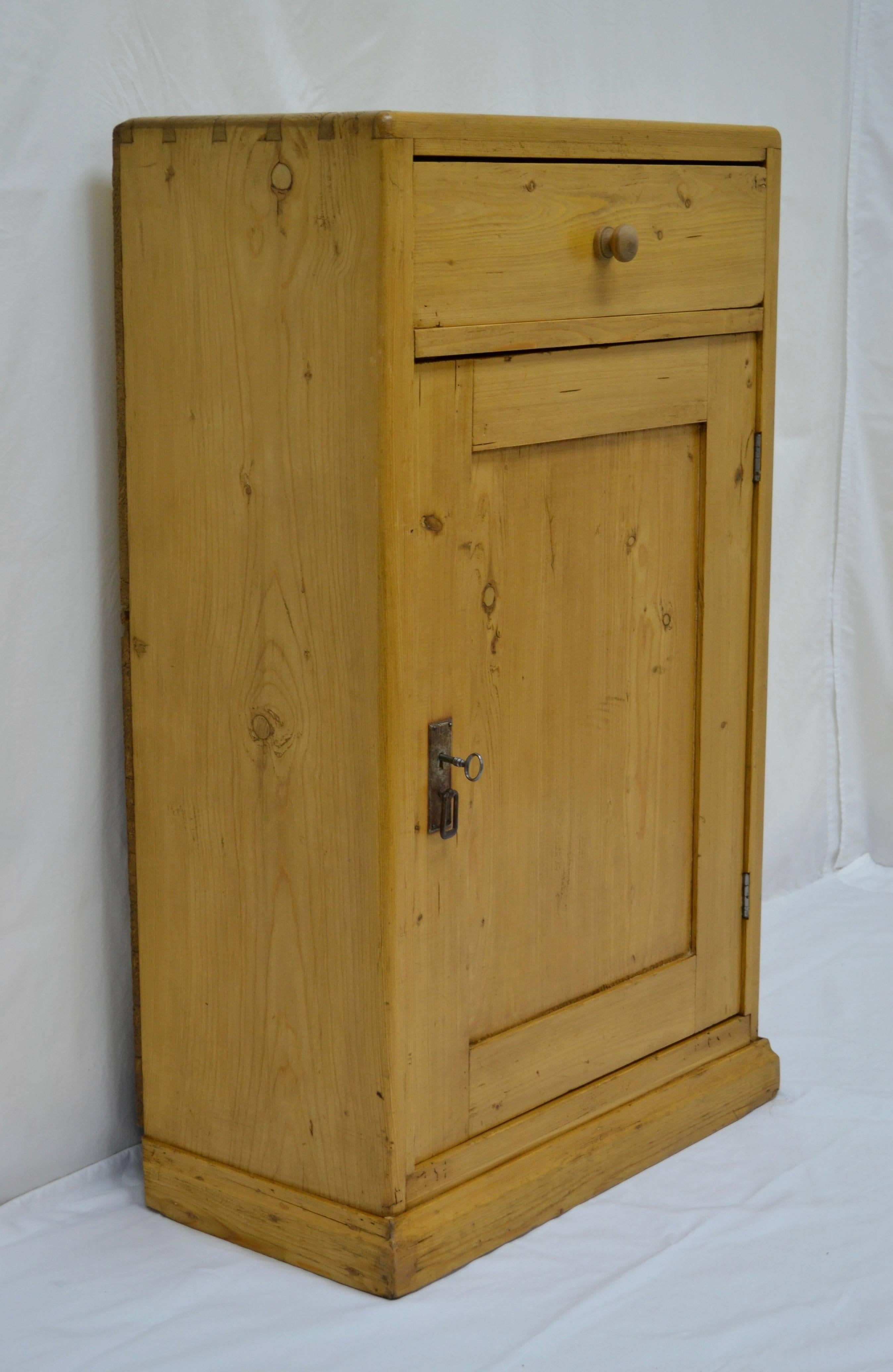 Dutch Pine Side Cupboard