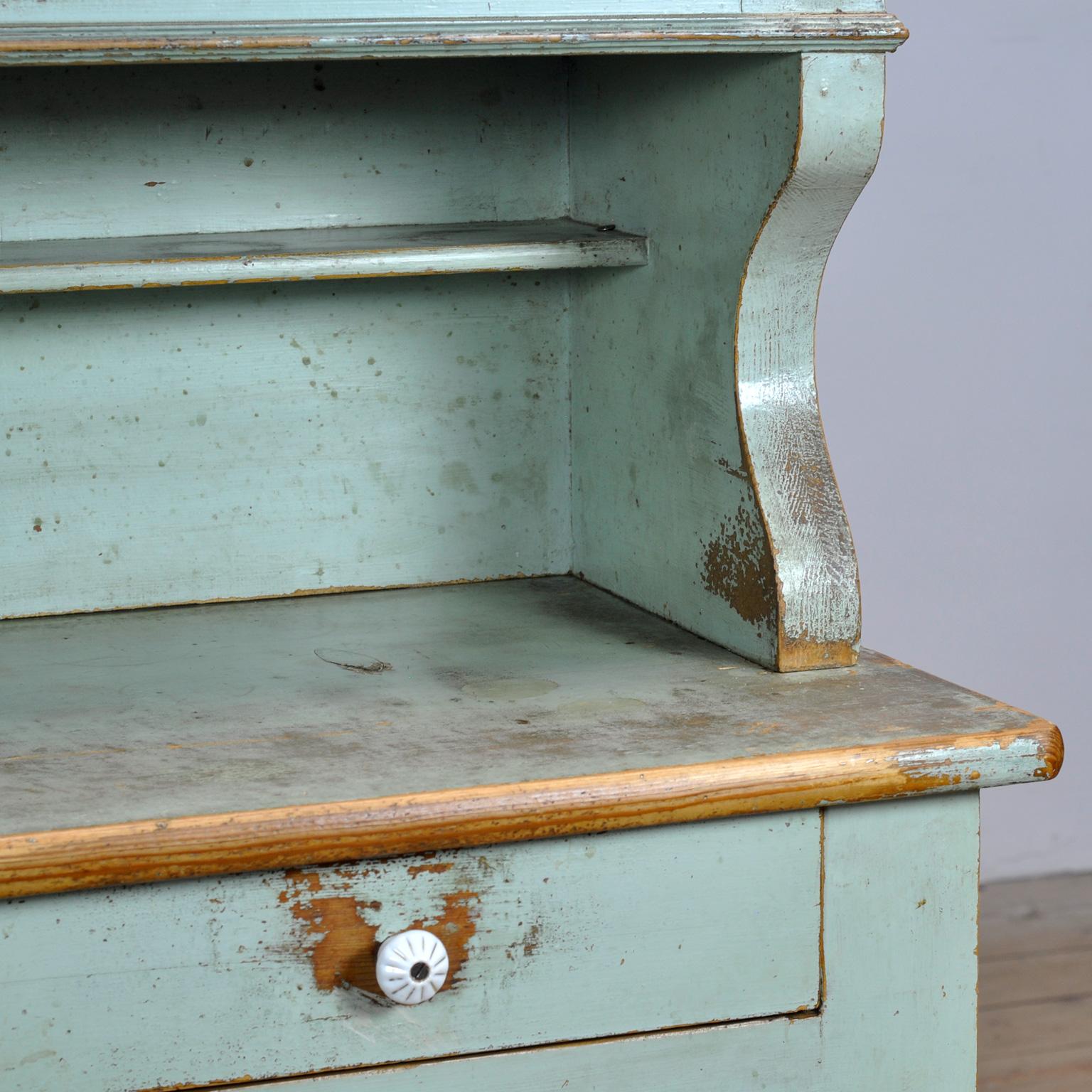 Vetro Credenza in pino, 1900 in vendita