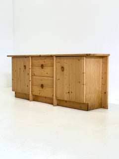 Pine sideboard by Charlotte Perriand for Les Arcs