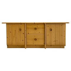 Pine sideboard by Charlotte Perriand for Les Arcs
