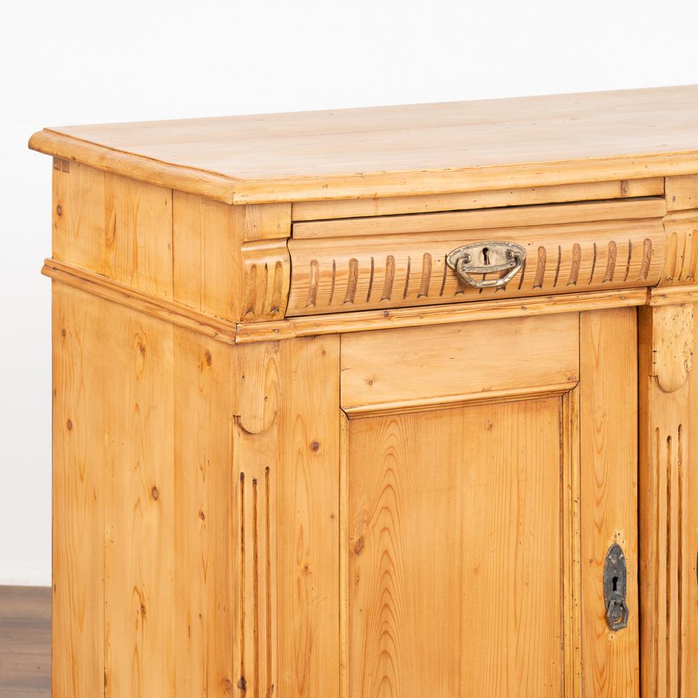 19th Century Pine Sideboard Cabinet from Denmark, circa 1890