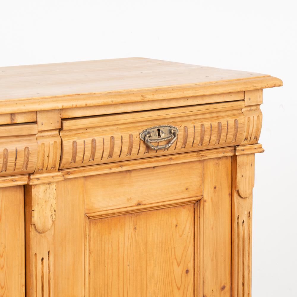Pine Sideboard Cabinet from Denmark, circa 1890 1
