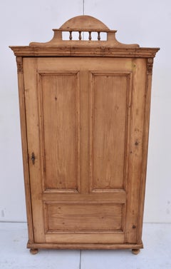 Pine Single Door Wardrobe