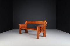 Banc de canapé en pin de David Rosén Modèle Berga, Nordiska Kompaniet, Suède Années 1940