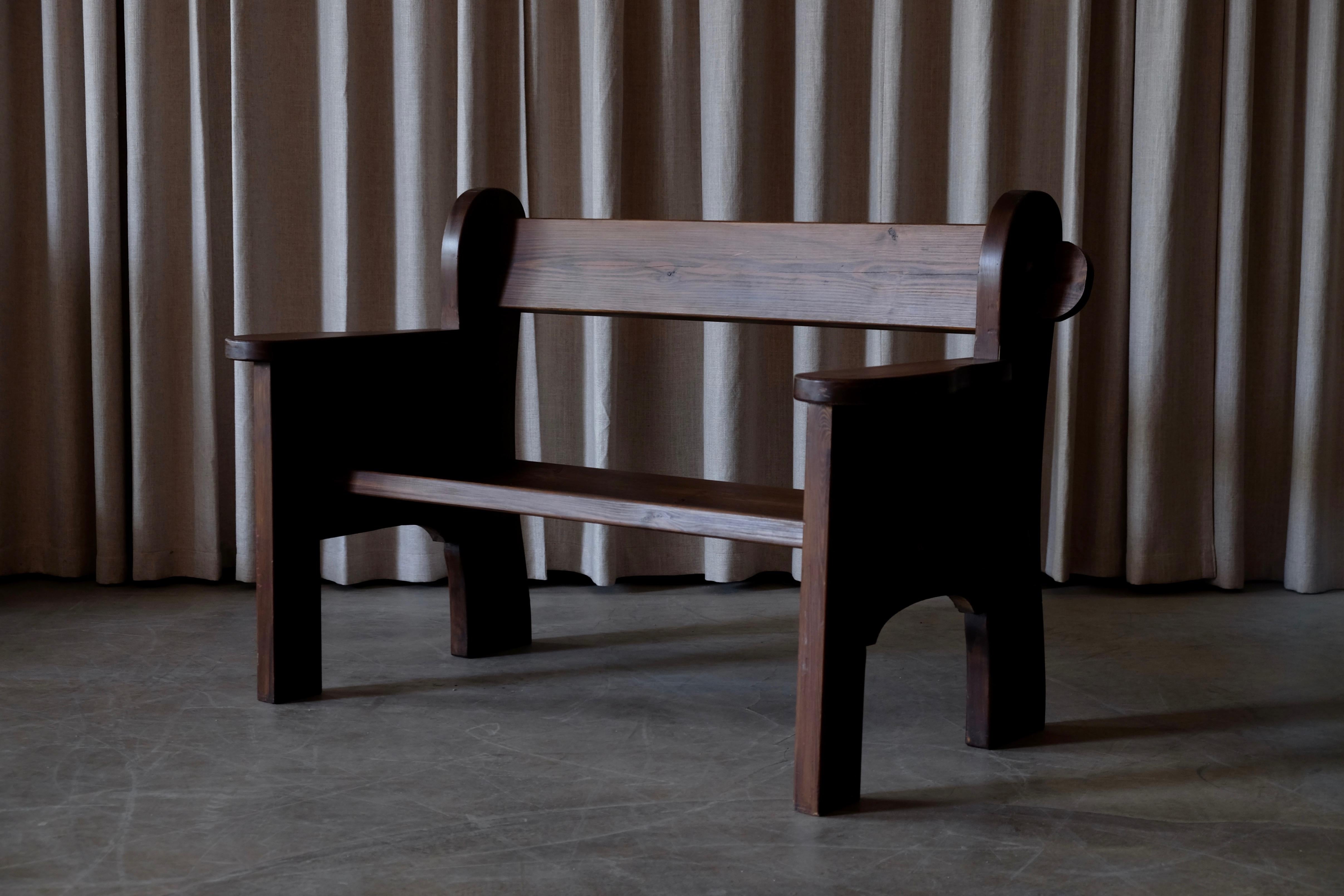 Scandinavian Modern Pine sofa design David Rosén model 