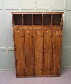Pine Sports Locker, Equipment Cupboard A good piece